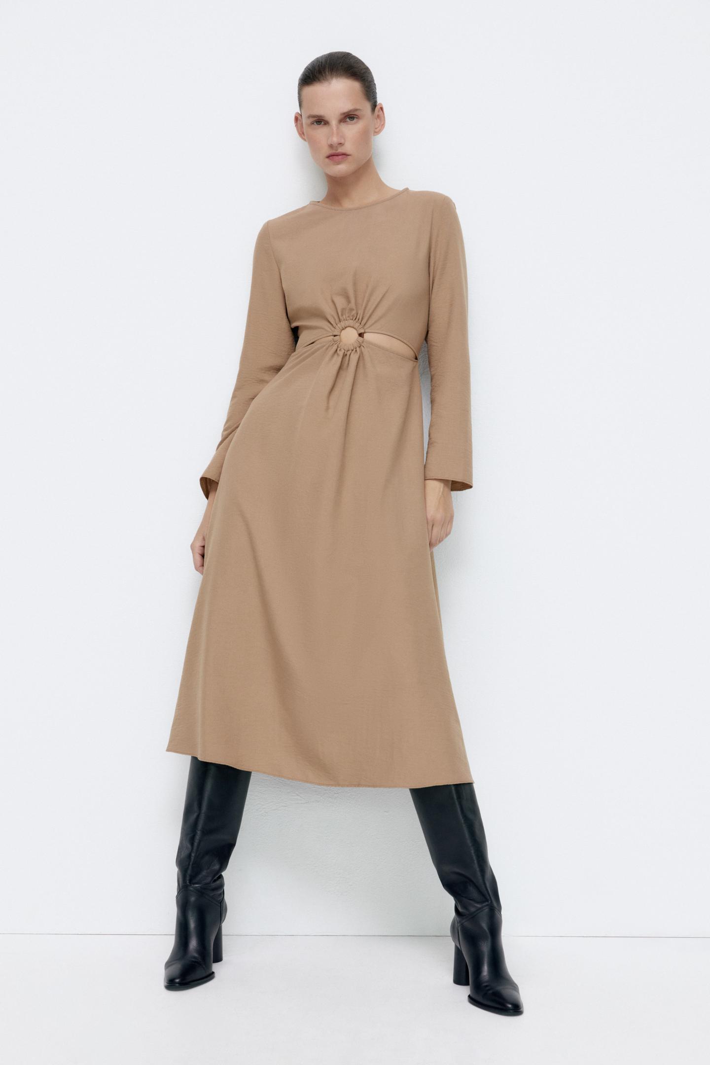 VESTIDO CUT OUT HEBILLA