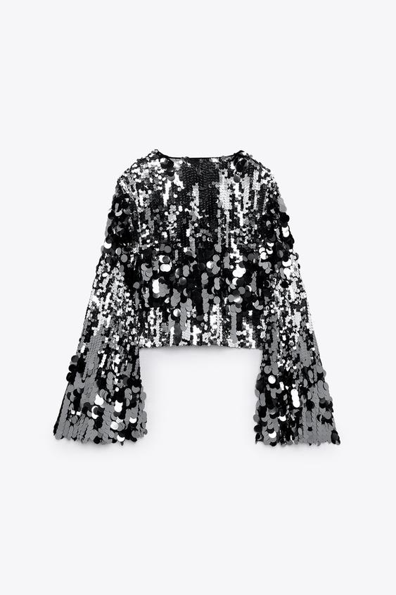zara sequin
