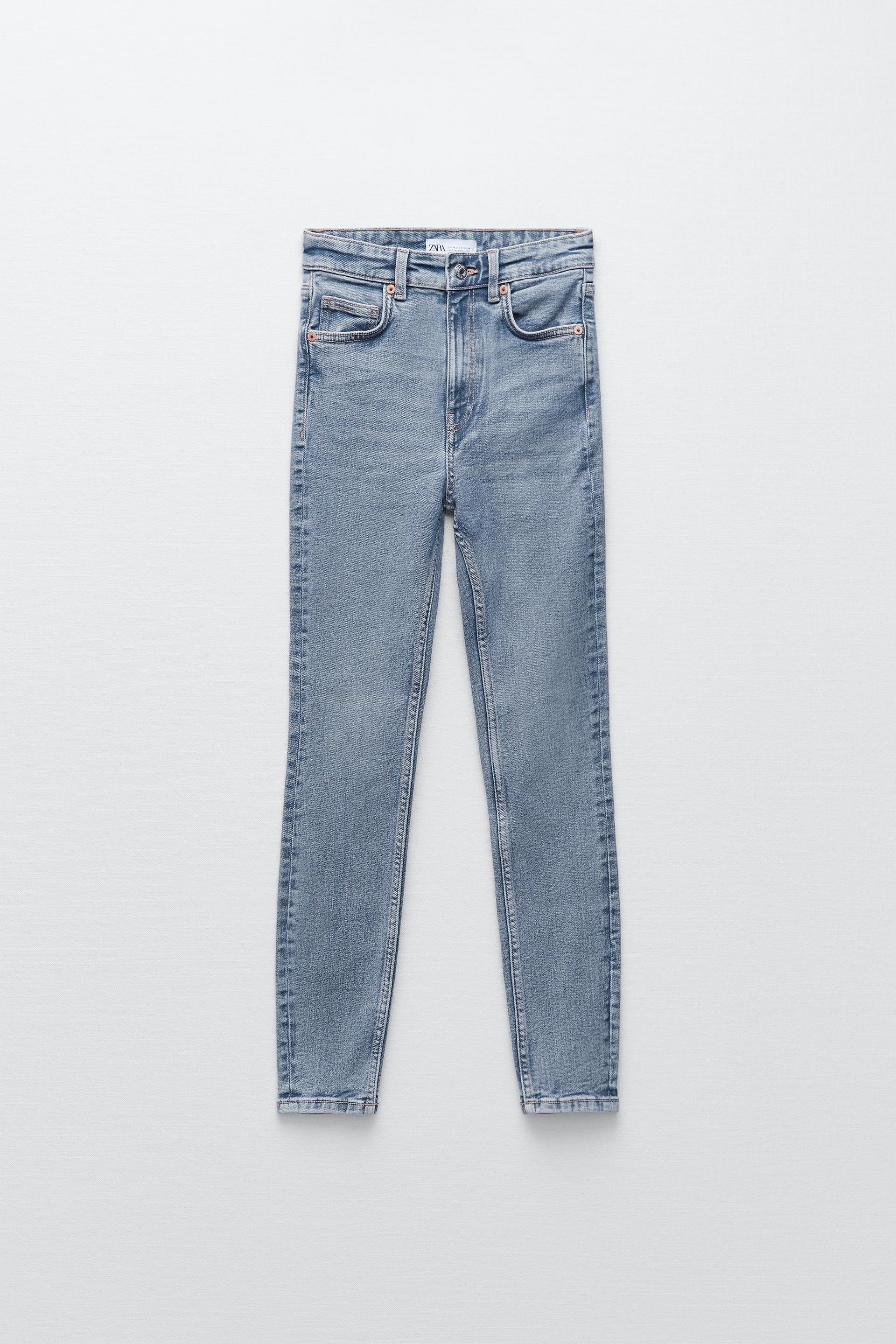 VINTAGE SKINNY JEANS - Blue grey | ZARA Australia