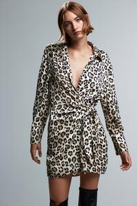 レディースアニマルプリント柄ドレス 最新コレクション Zara 日本 レディースアニマルプリント柄ドレス 最新コレクション Zara 日本