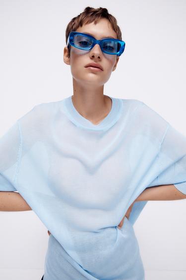 ÚPLETOVÝ TOP OVERSIZE