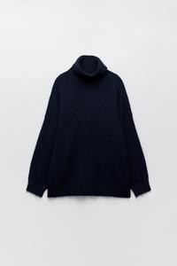 Ladies black oversized jumper clearance