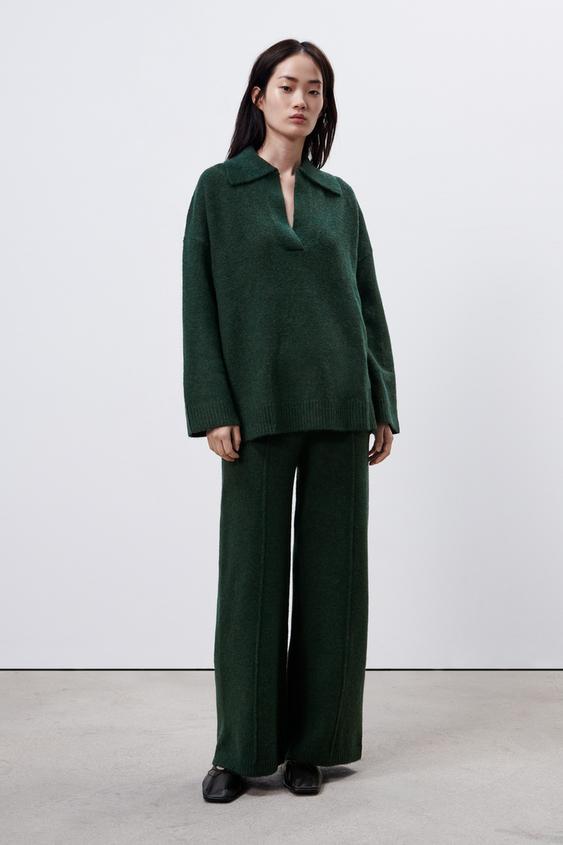 Εικόνα 0 του ΠΛΕΚΤΗ ΜΠΛΟΥΖΑ ΠΟΛΟ ΦΟΥΤΕΡ από Zara