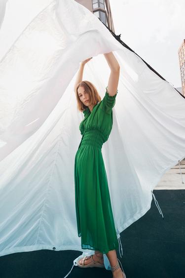 グリーンドレス レディース Zara 日本 グリーンドレス レディース Zara 日本