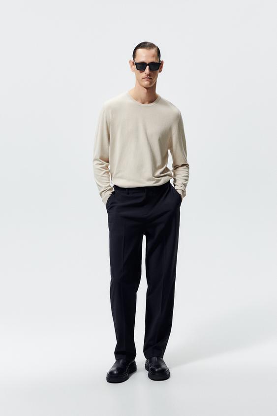 Hombre Jersey Básico Color Gris Antracita | Jerséis \u0026 Chaquetas ZARA \u003c Blog  Be