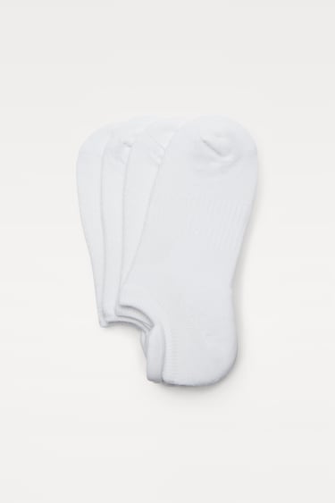 4-PACK OF NO-SHOW SOCKS