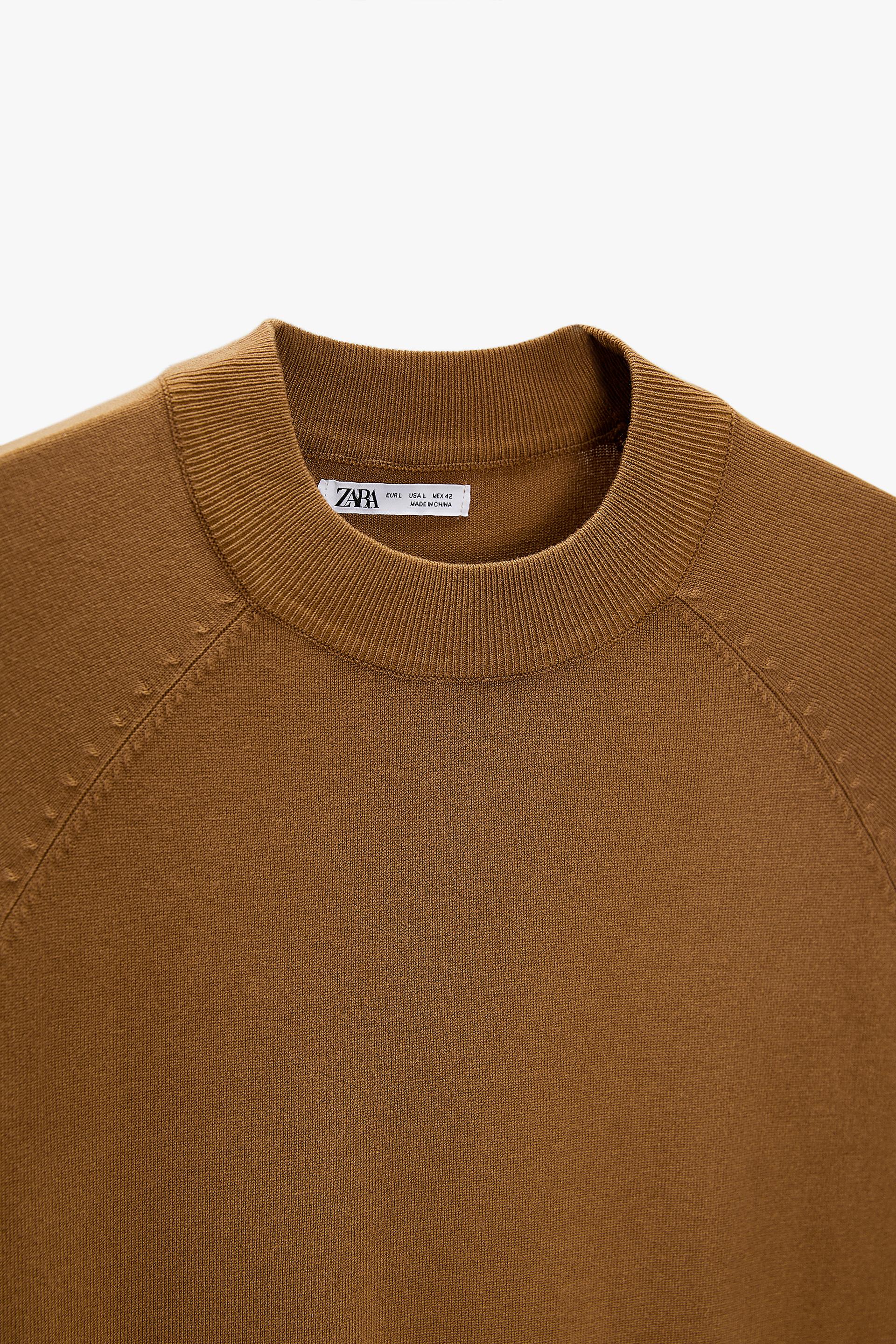 JERSEY CUELLO PERKINS - Blanco roto | ZARA España