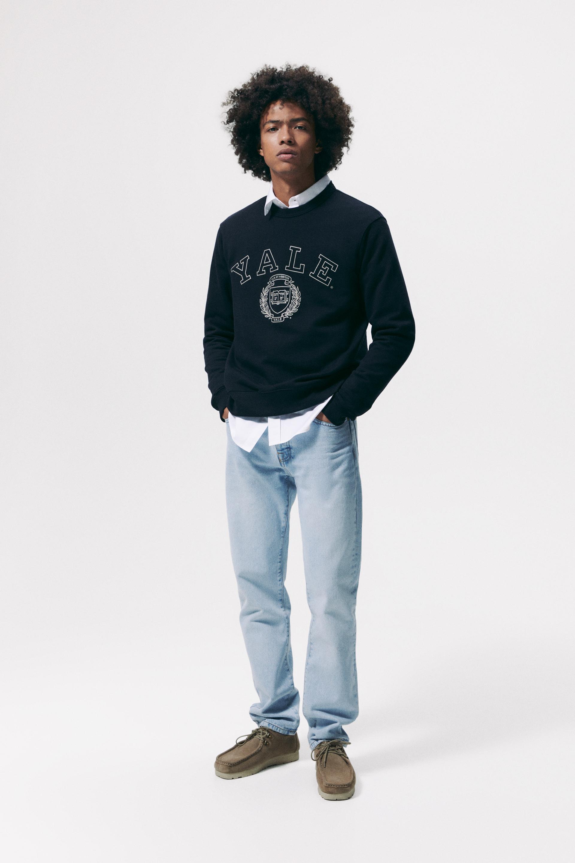 Zara university sweatshirt Clearance