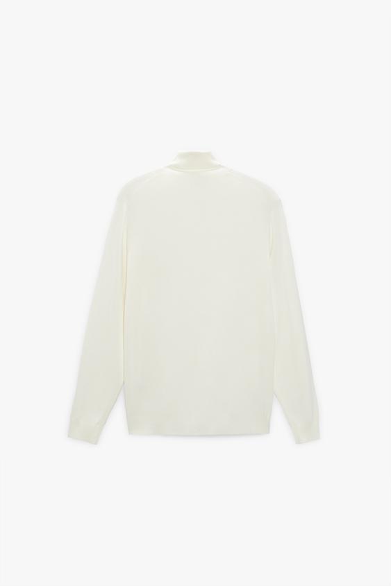 Jersey cuello alto niña zara Clearance