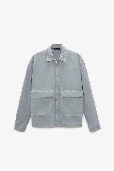 COTTON JACKET WITH POCKETS