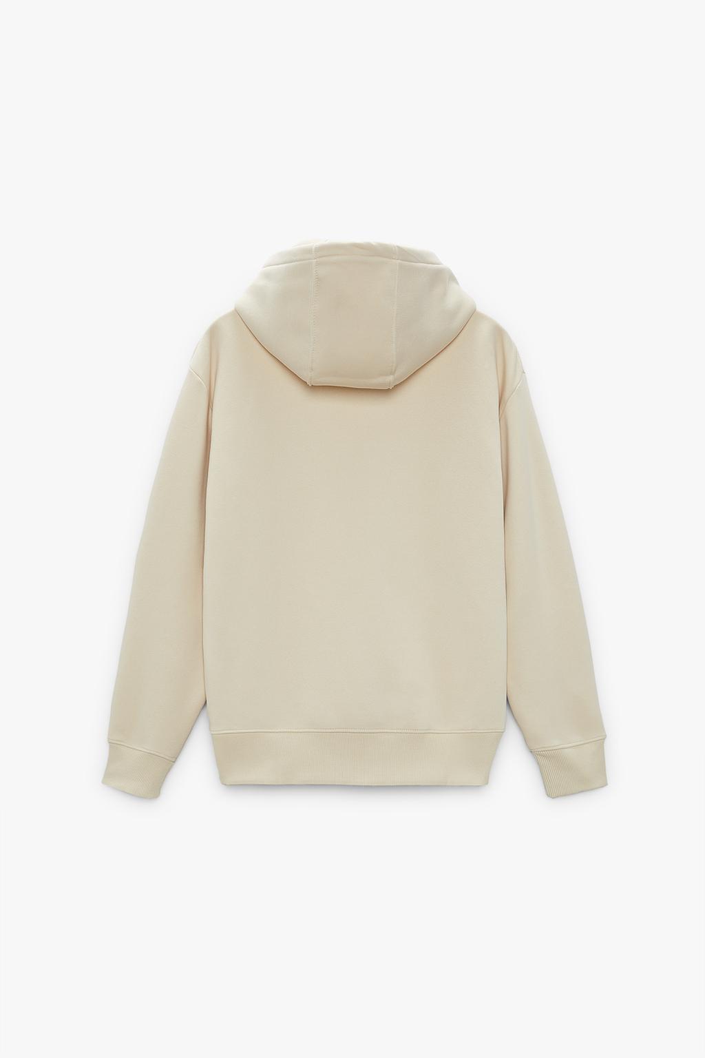 zara sherpa sweater