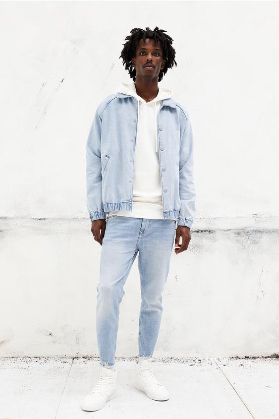 ベーシックテーパード デニムパンツ ライトブルー Zara Japan 日本 ベーシックテーパード デニムパンツ ライトブルー Zara Japan 日本