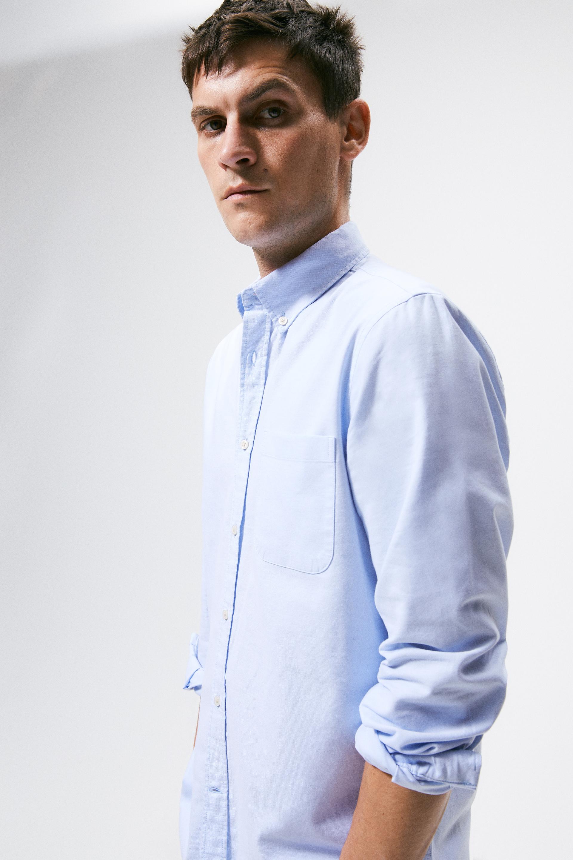 TAILORED OXFORD SHIRT - White | ZARA 