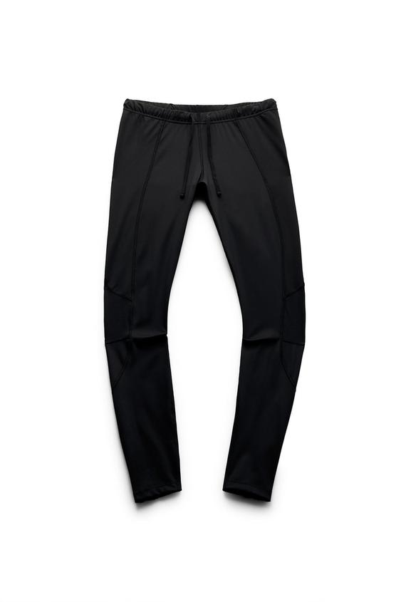 COMBINED RUNNING LEGGINGS - Black 