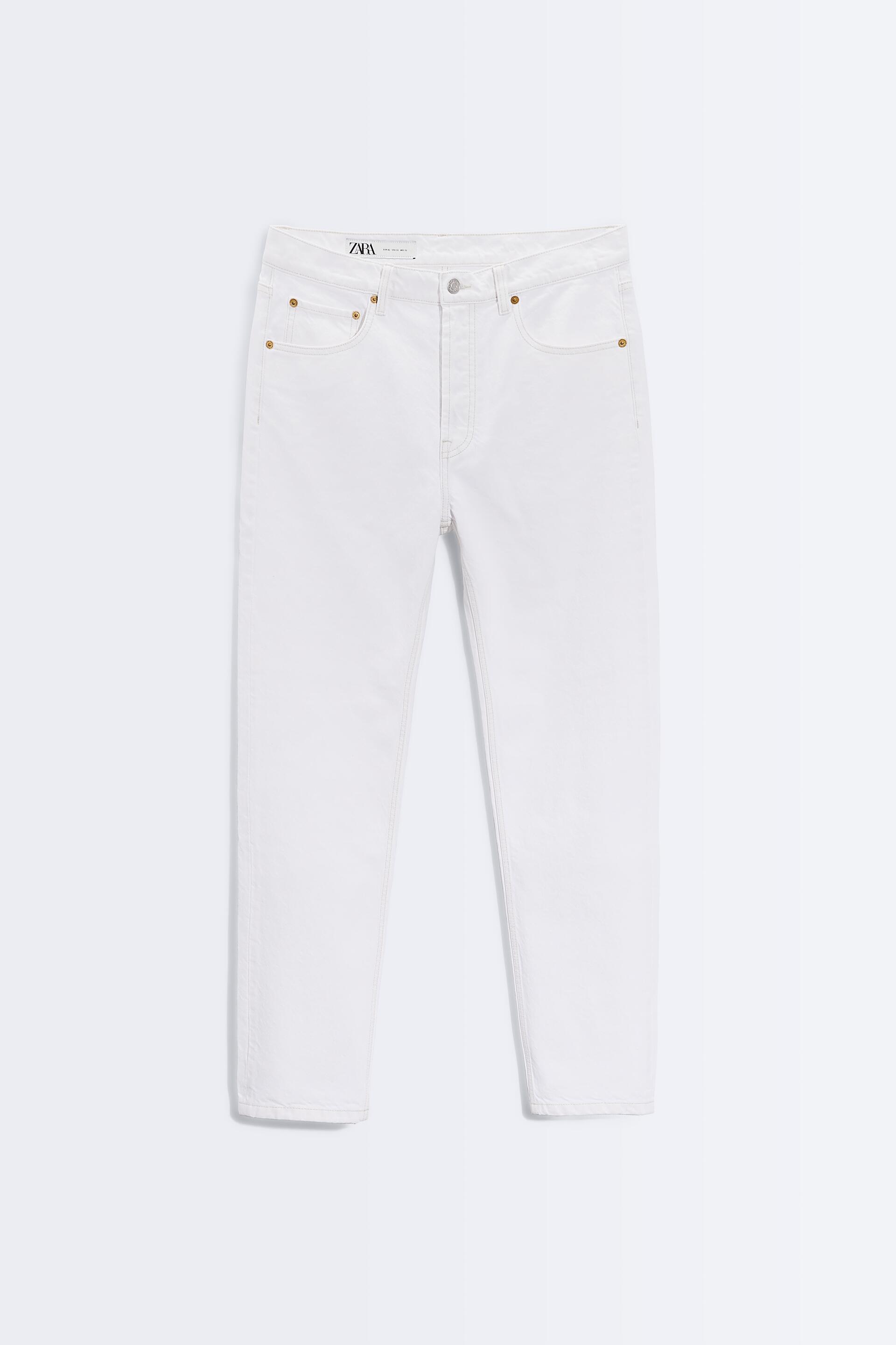 JEANS THE 90S SLIM FIT - Blanco roto | ZARA Chile