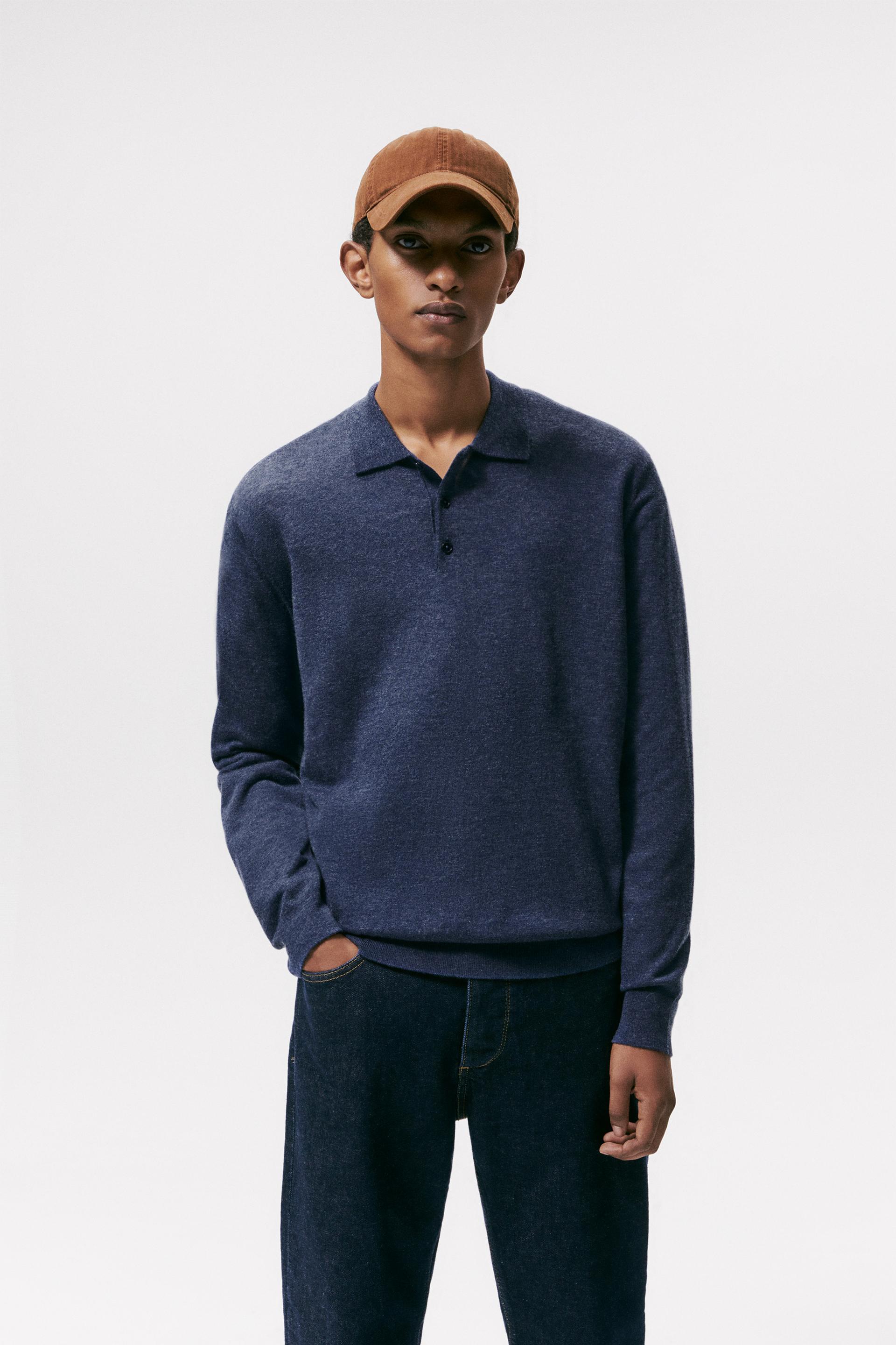 KNIT POLO SHIRT - Beige | ZARA South Africa