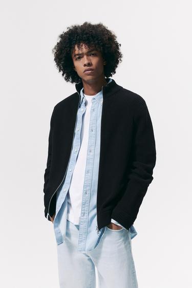 カーディガン メンズ Zara 日本