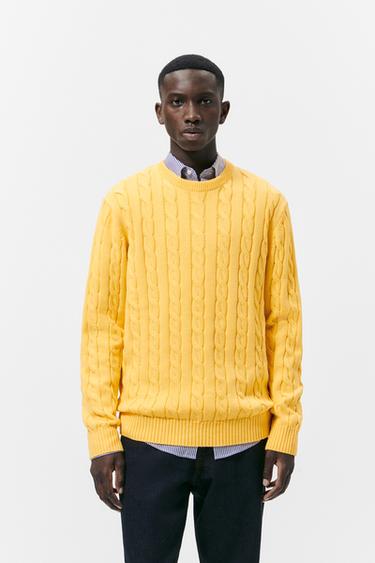 zara mens jumper
