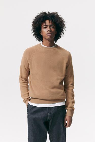 pull camel homme zara