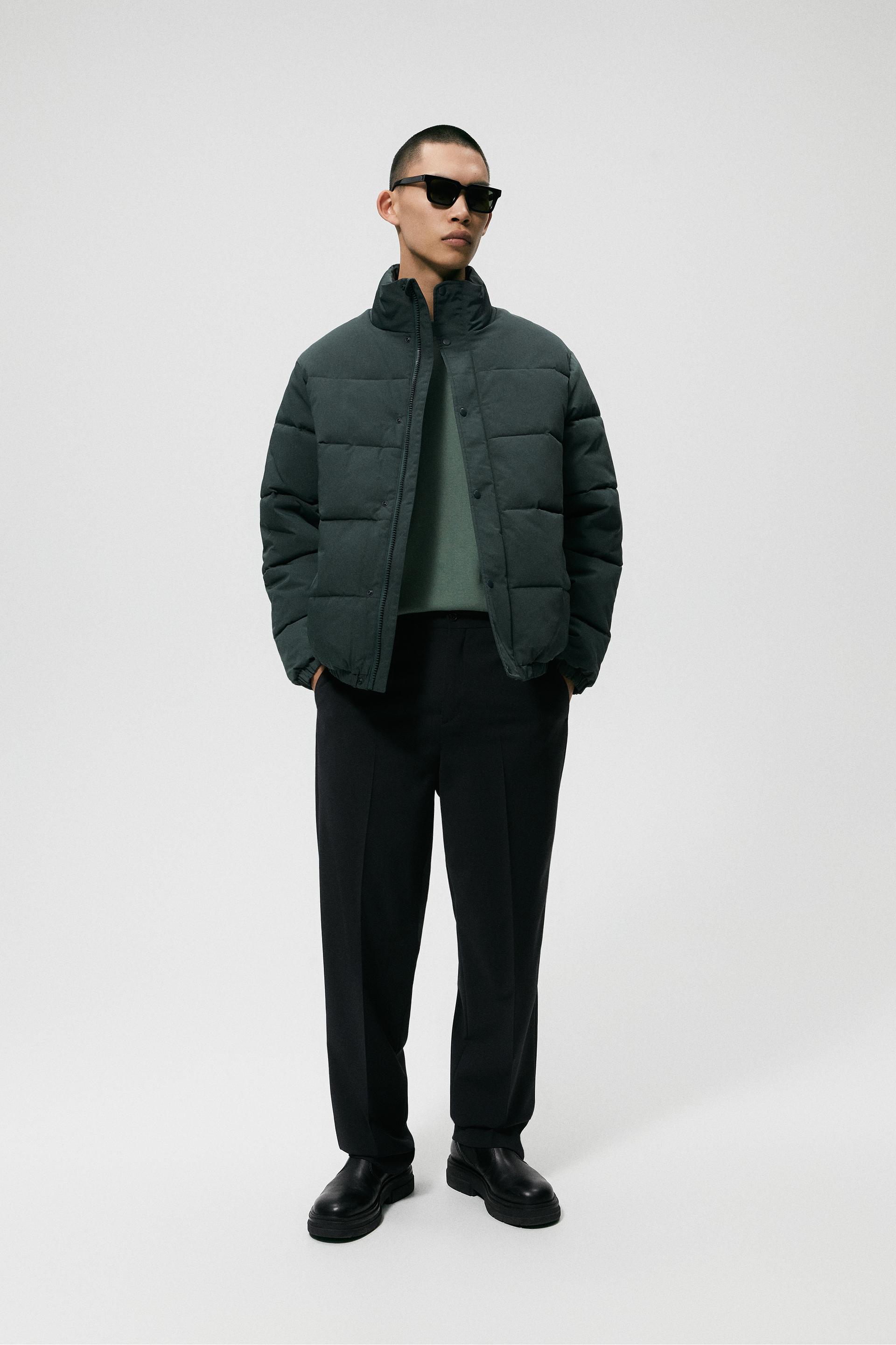 zara water resistant jacket