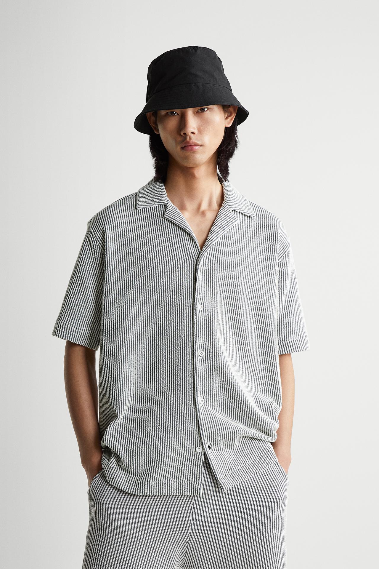 Image Source: COS resort shirt textured