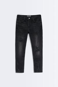 THE '90S SKINNY FIT JEANS - Black | ZARA United States