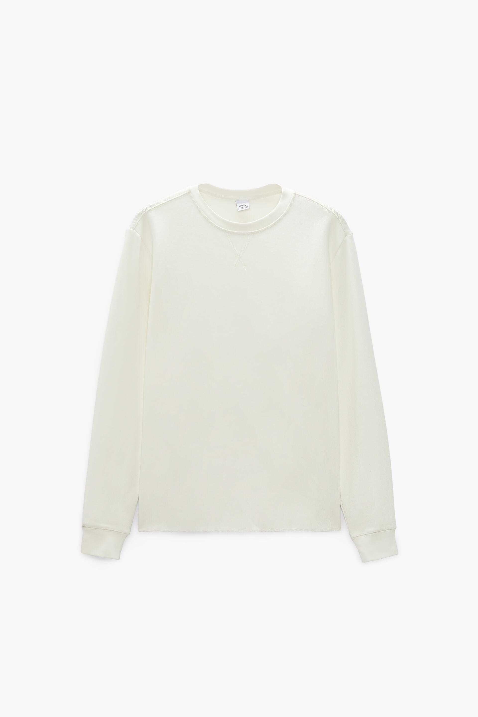 BASIC LONG SLEEVE T-SHIRT - Navy blue 