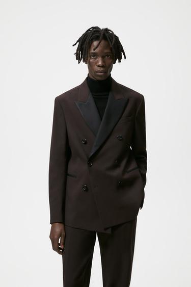 ダブルブレストブレザー ジャケット メンズ Zara 日本 ダブルブレストブレザー ジャケット メンズ Zara 日本