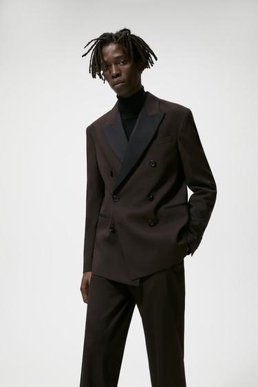 ダブルブレストブレザー ジャケット メンズ Zara 日本 ダブルブレストブレザー ジャケット メンズ Zara 日本