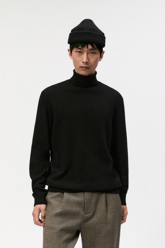 Megztinis Su Stacia Apykakle Juoda Zara Lietuva Lithuania Megztinis Su Stacia Apykakle Juoda Zara Lietuva Lithuania