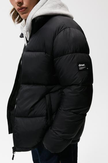 zara puffer jacket men