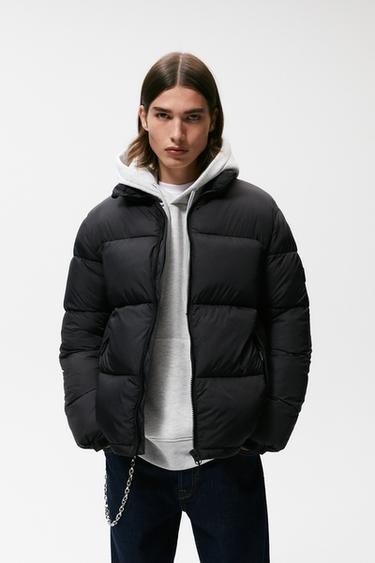zara puffer mens