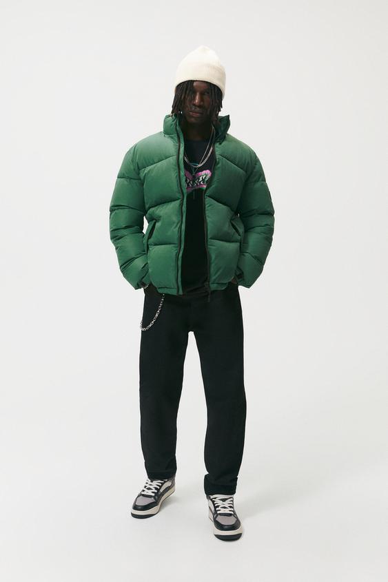 turquoise jacket zara