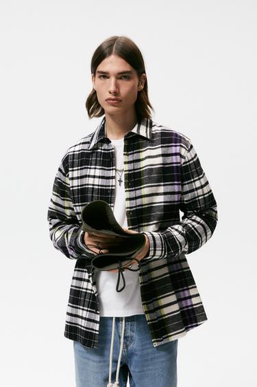 チェック柄シャツ メンズ Zara 日本