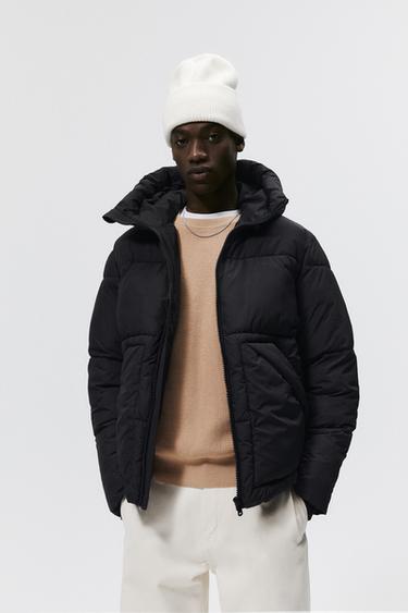 メンズ中綿入りコート Zara 日本