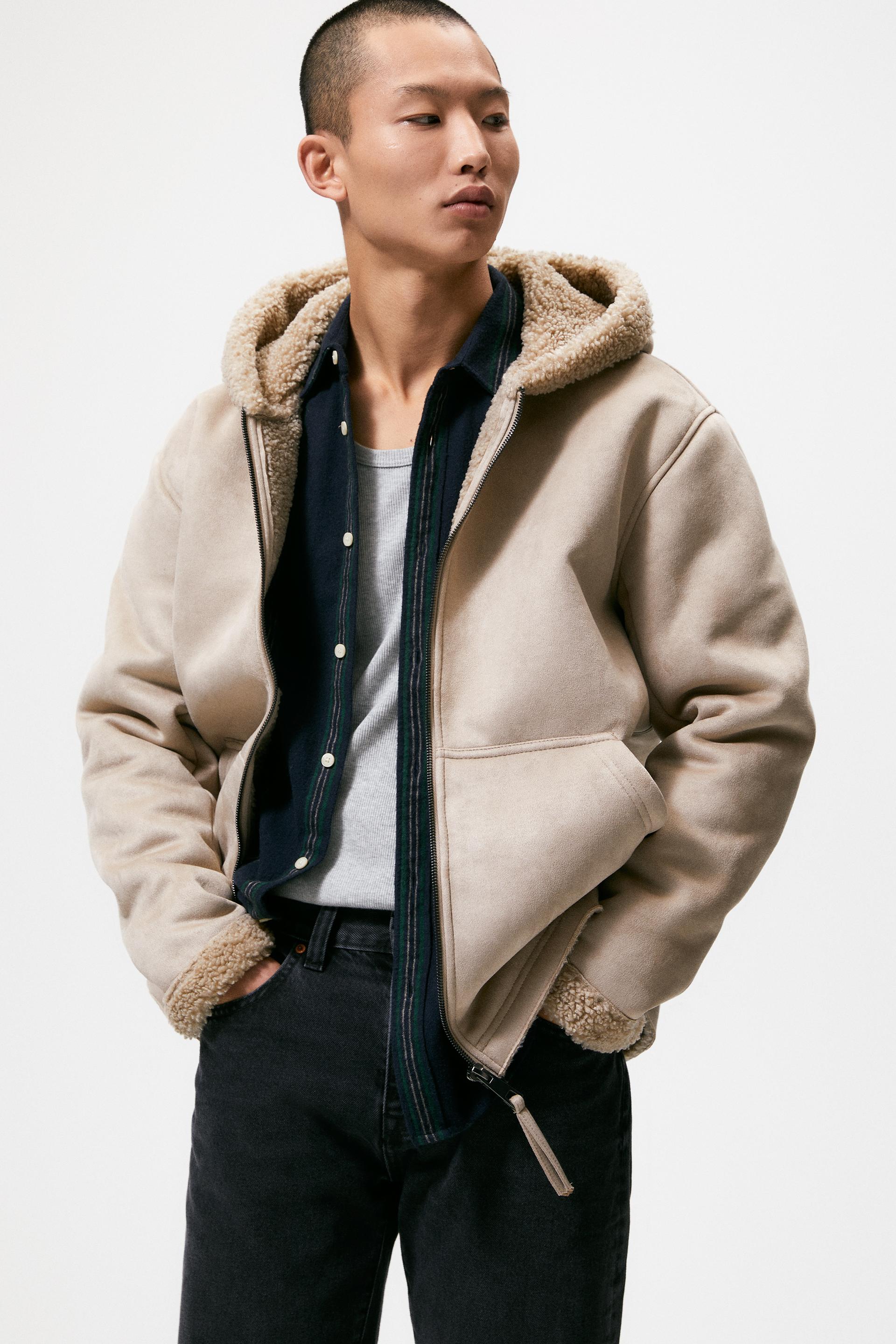 zara hooded jacket