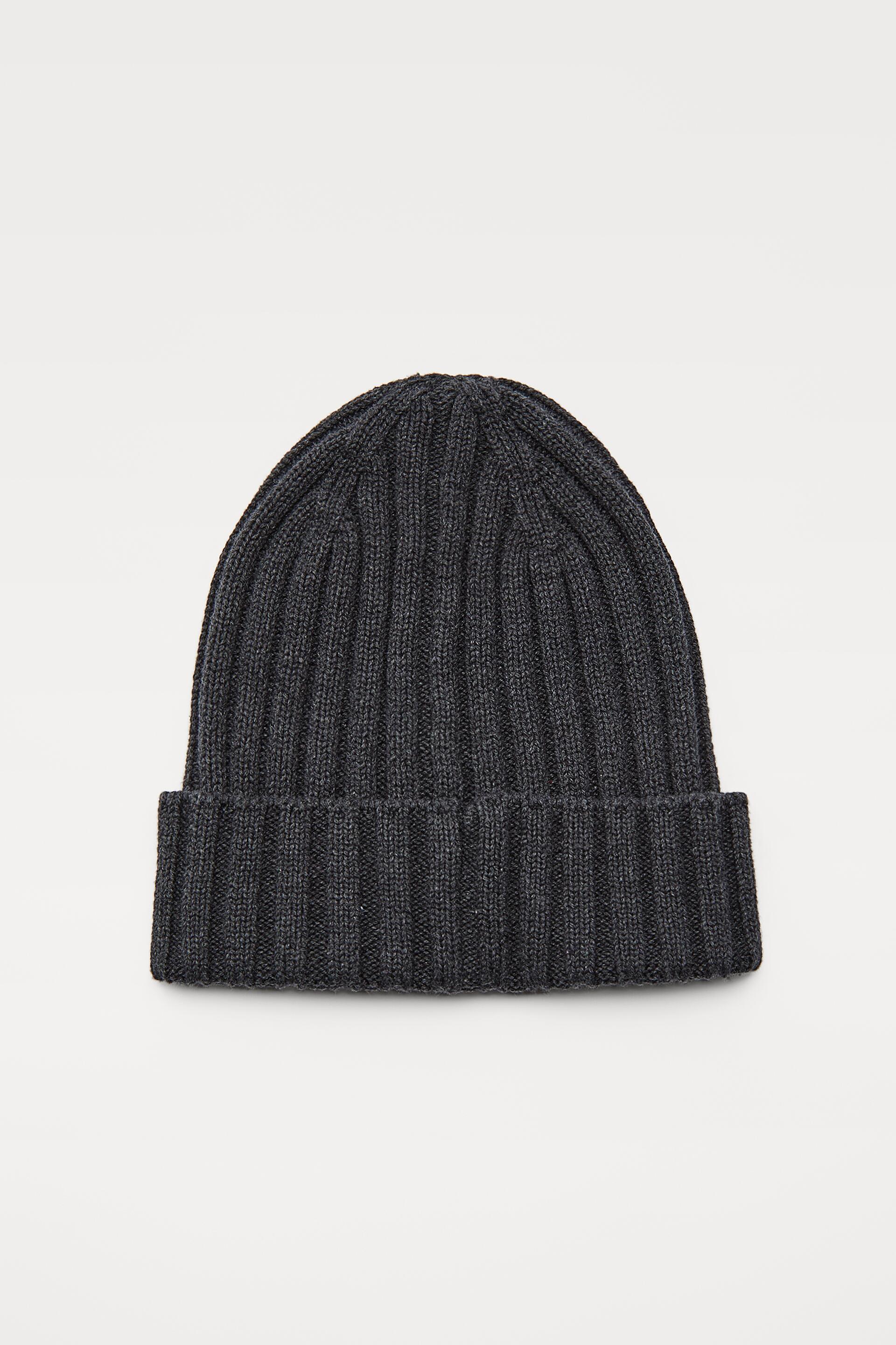 RIBBED COTTON HAT - Grey | ZARA United 