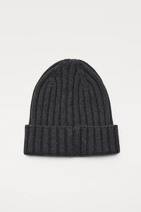 BERRETTO A COSTINE MISTO LANA - Grigio antracite | ZARA Italia / Italy