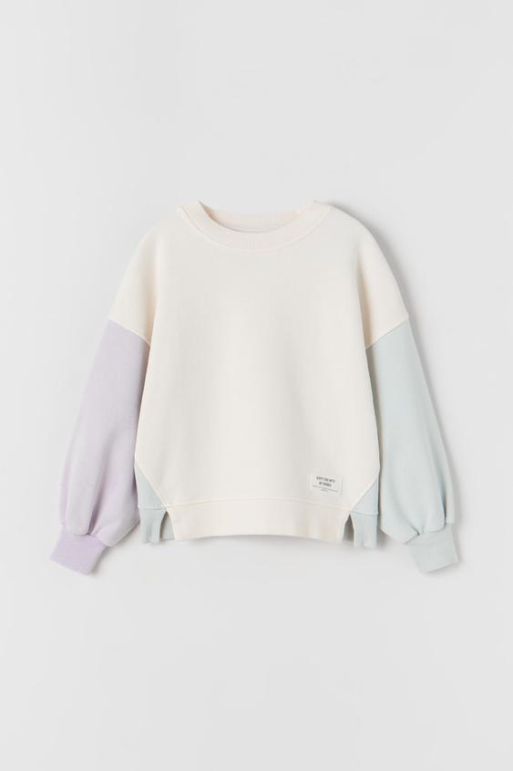 block color sweatshirt