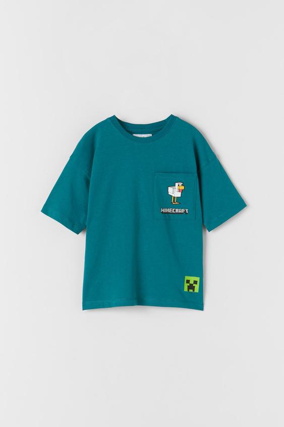 Camiseta minecraft niño h&m Clearance