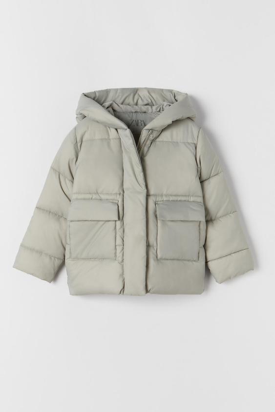 zara anorak puffer jacket