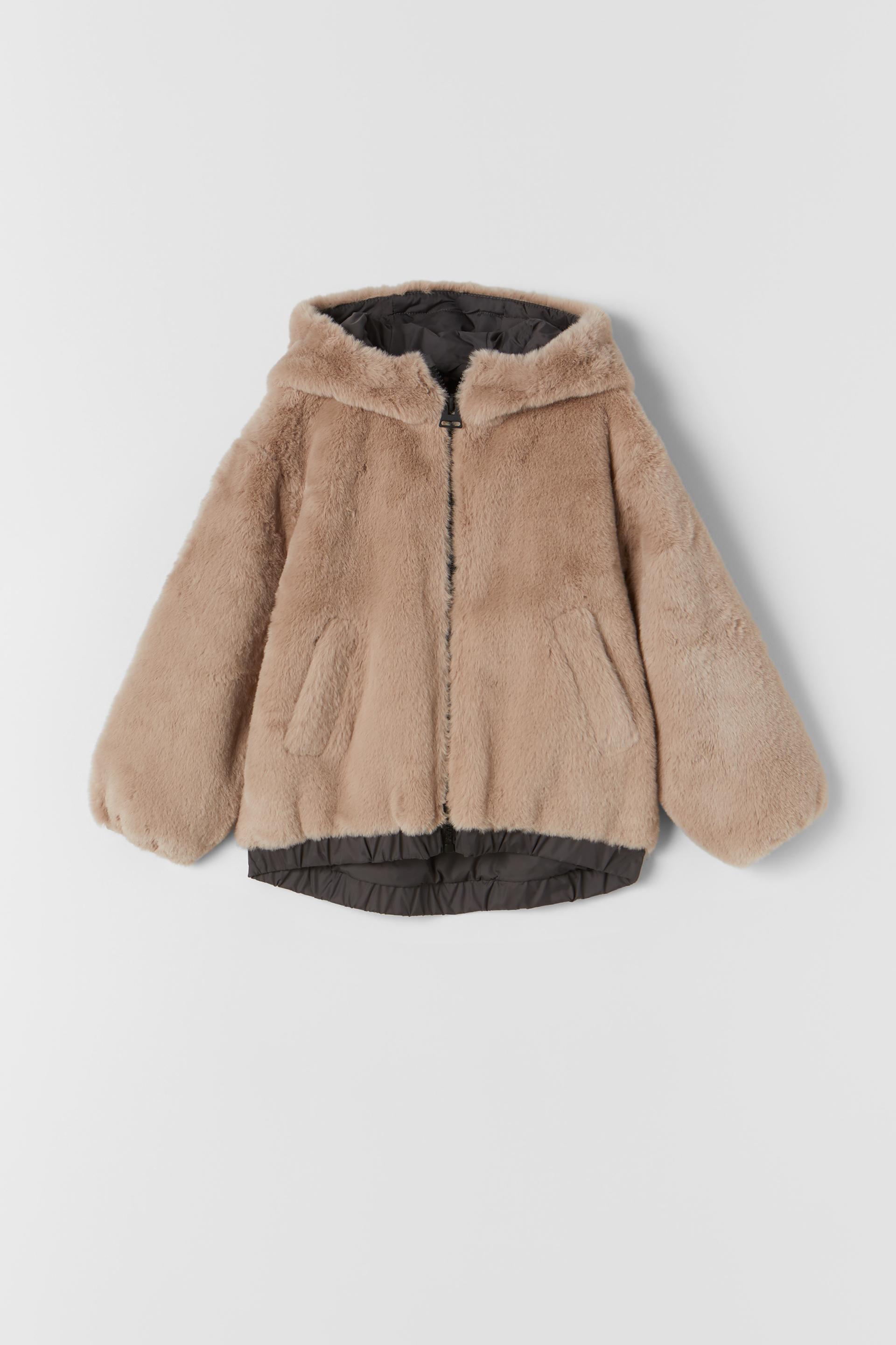 フェイクファー キルティング コンフィ ジャケット モールグレー Zara Japan 日本 フェイクファー キルティング コンフィ ジャケット モールグレー Zara Japan 日本