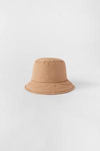 QUILTED BUCKET HAT - Black | ZARA Australia