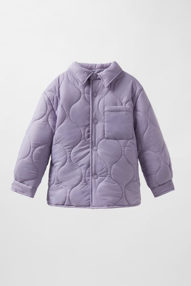 SMOOTH QUILTED OVERSHIRT