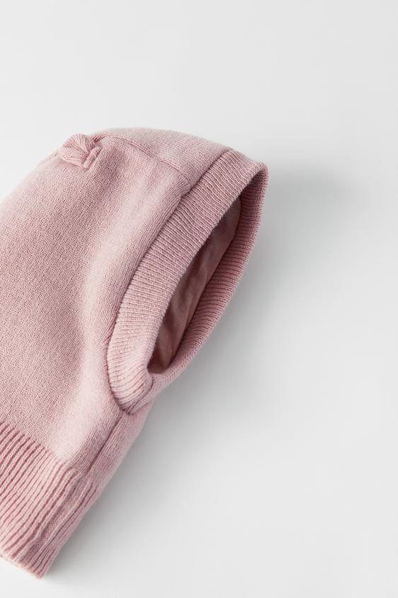 Cagoule En Maille A Oreilles Rose Zara Maroc Morocco Cagoule En Maille A Oreilles Rose Zara Maroc Morocco