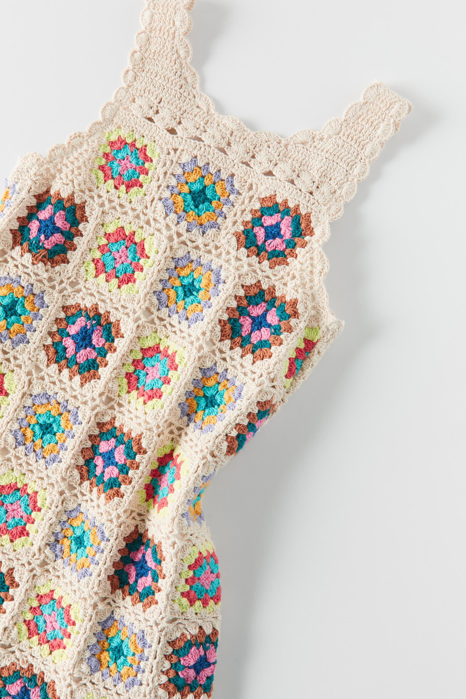 クロシェ編みワンピース Zara Japan 日本