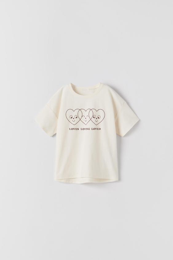 zara slogan t shirt