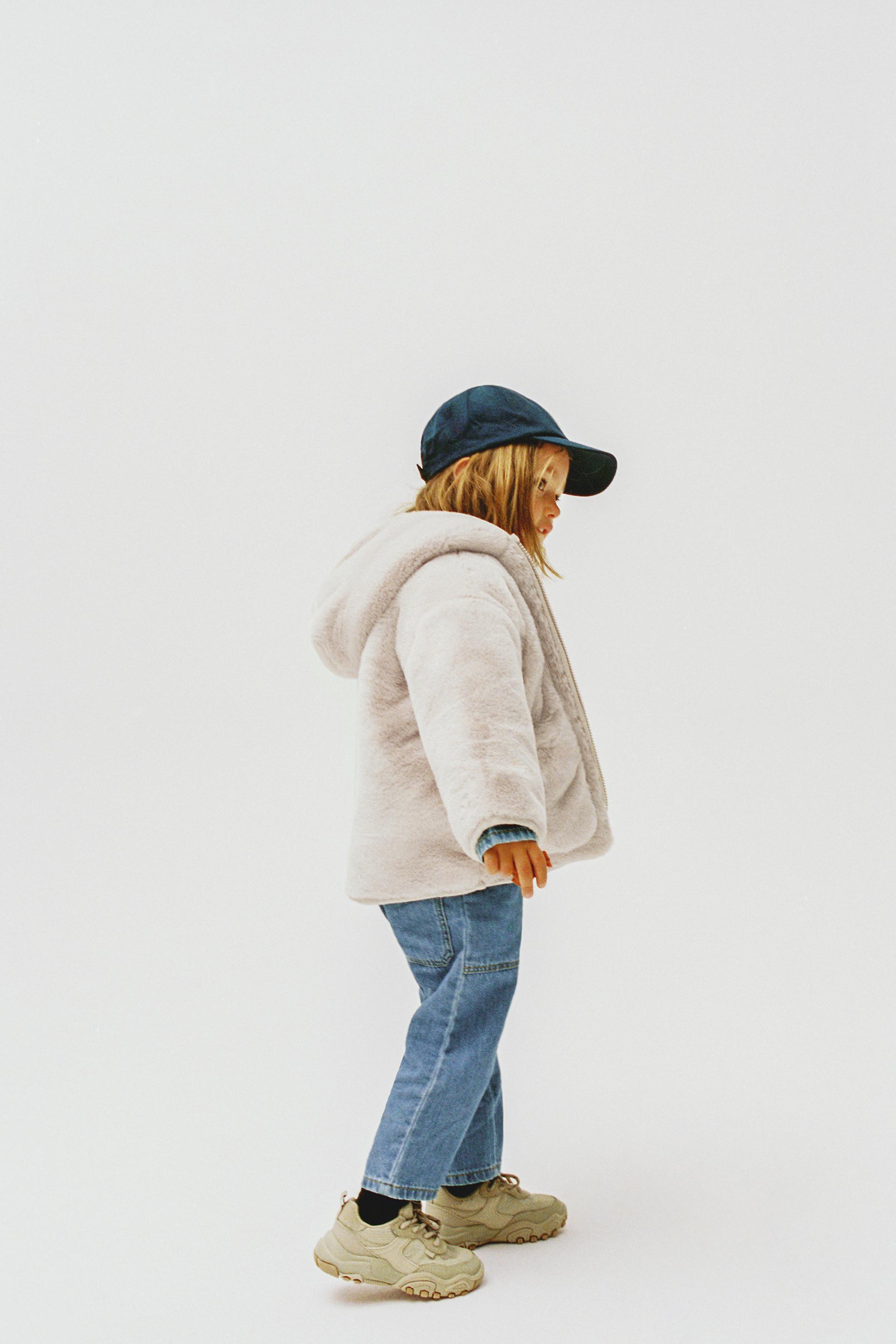 フェイクファーコート エクリュ Zara Japan 日本