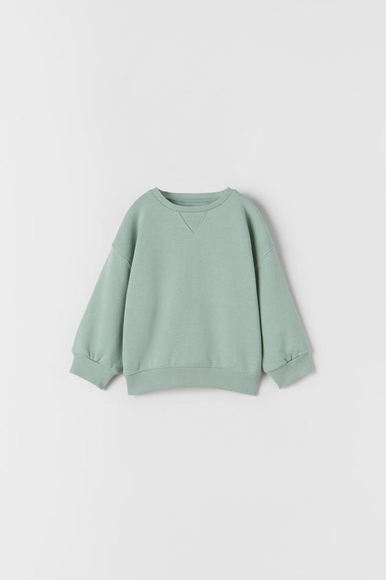 zara oversized sweatshirt