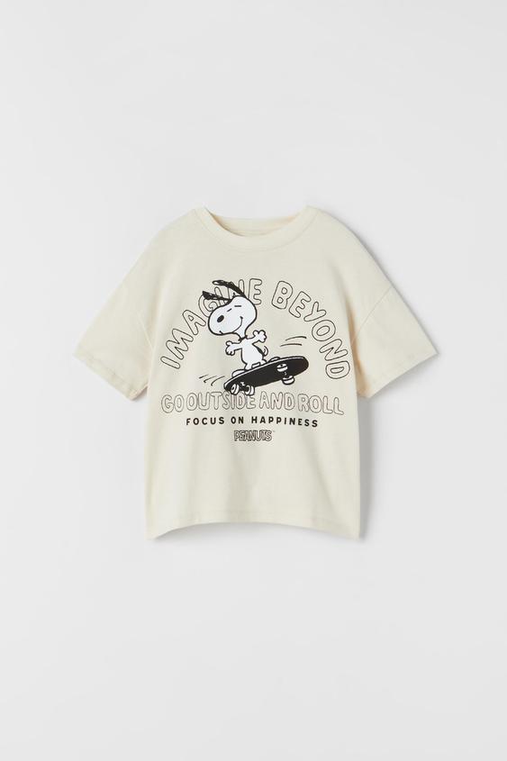Zara snoopy t shirt